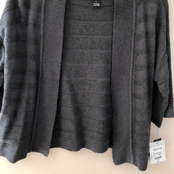 Liz Claiborne Open Front Shrug Cardigan New - Picture 4 of 6